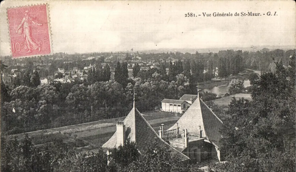 Vista Geral de St-Maur — G.I. n°2581 - Frente