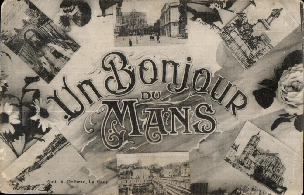 Um Olá do Mans — Fot. A. Dolbeau, Le Mans - Frente