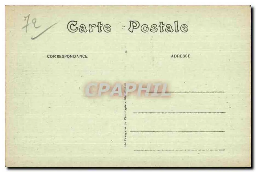 Le Mans — A base do túnel — Edição N. G. - Verso