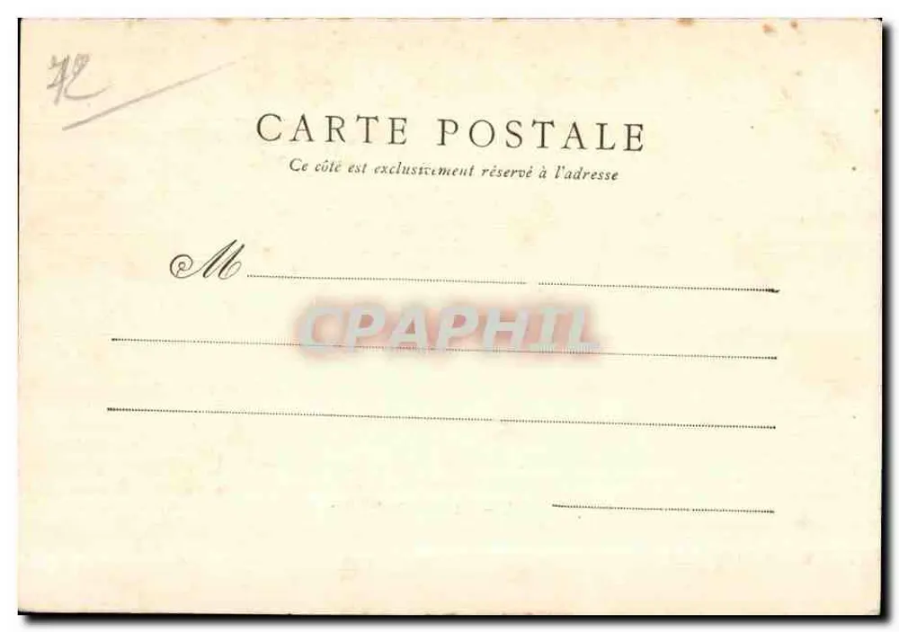 LE MANS — Vista sulla Sarthe — Edizione J. Bouveret, Le Mans, n°11 - Verso