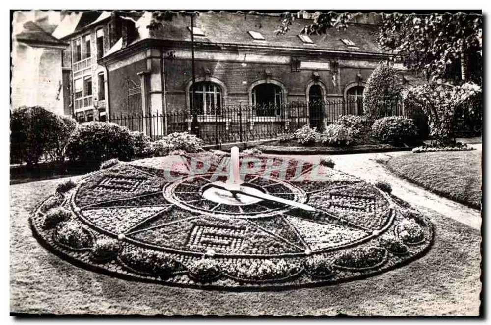 Relógio floral — Le Mans — O Relógio Floral, R. Gallois, Rueil-Malmaison - Frente