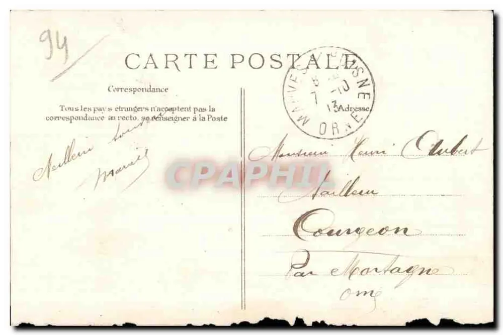 VITRY-SUR-SEINE — Avenue du Moulin de Saquet — éditeur E.D. n°55 - Rückseite