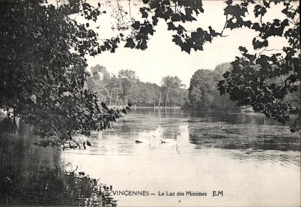 Vincennes — O Lago dos Mínimos — E.M. - Frente