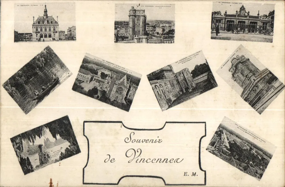 Vincennes — Recordações de Vincennes — E.M. - Frente