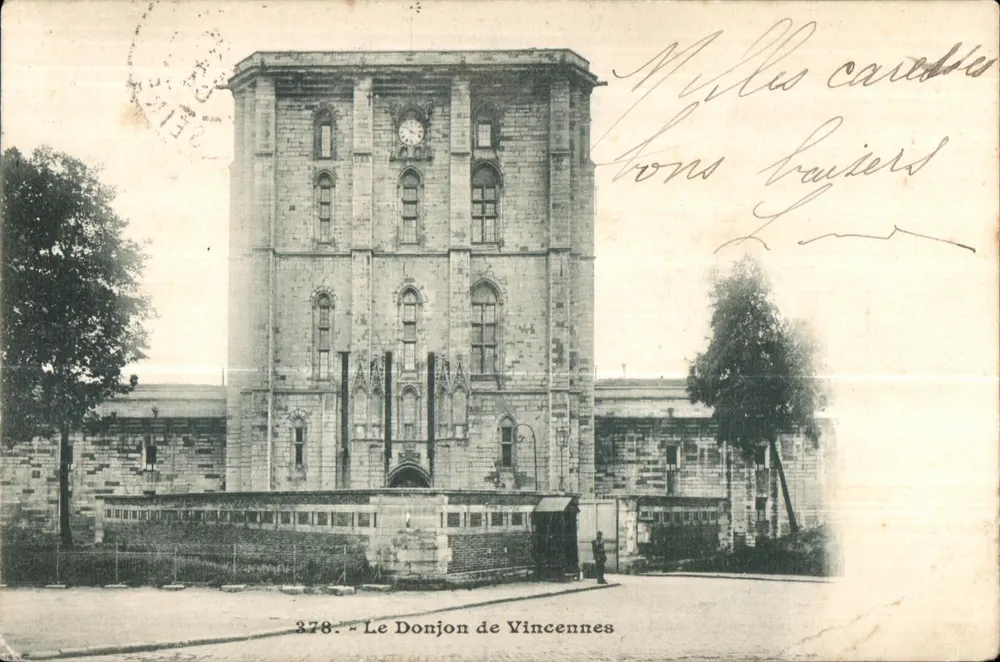 O Donjon de Vincennes — editor anônimo, n° 378 - Frente