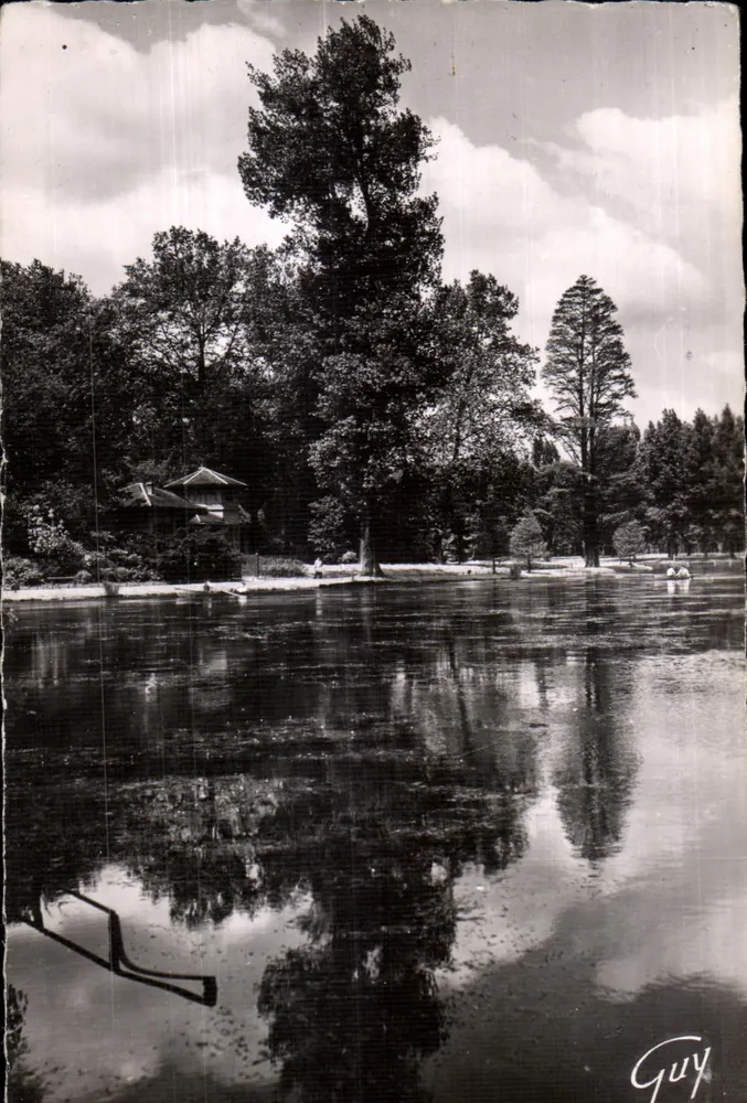Paris-Vincennes (Seine) — Der Vincennes-Wald am See Daumesnil — Kunstfotografie 'Guy' - Vorderseite