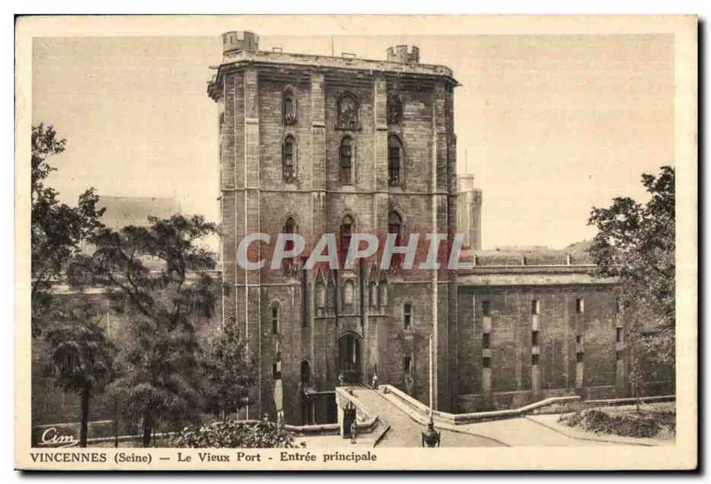Vincennes (Seine) — Le Vieux Port — Haupttor — Verlag Cam - Vorderseite