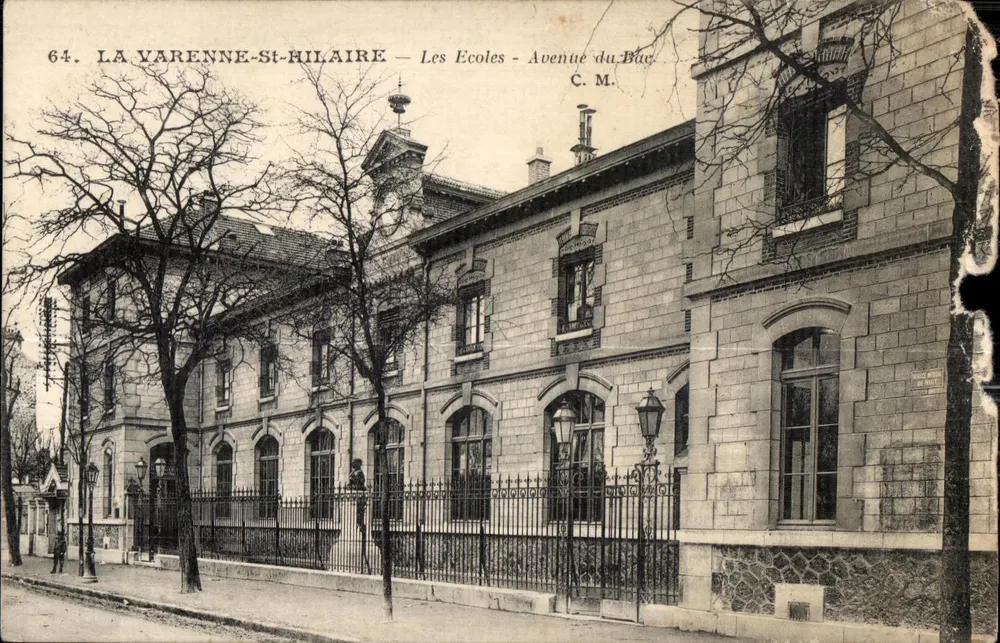La Varenne-Saint-Hilaire — Die Schulen — Avenue du Buc — C.M. - Vorderseite