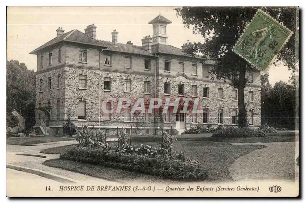 Hospiz von Brévannes (S.-à-O.) — Kinderbereich (Allgemeine Dienste) - Vorderseite