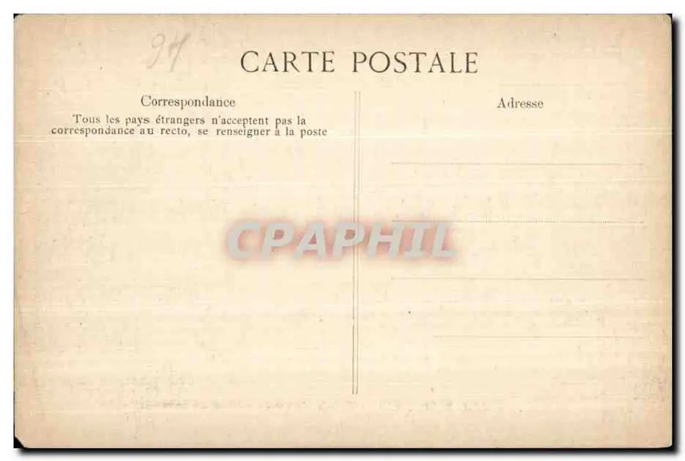 Limeil-Brévannes — Große Avenue des Schlosses Brévannes — Verleger E.P.D. Nr. 17 - Rückseite