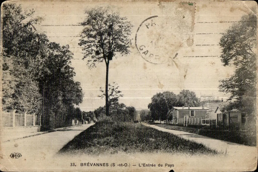 Brévannes (S.-et-O.) — L'Entrée du Pays — éditeur B.I.D. n°33 - Voorkant
