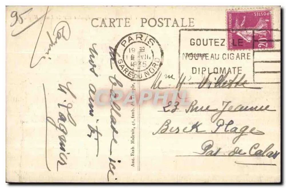 Enghien-les-Bains — Regatten am See — E.M. n°740 - Rückseite