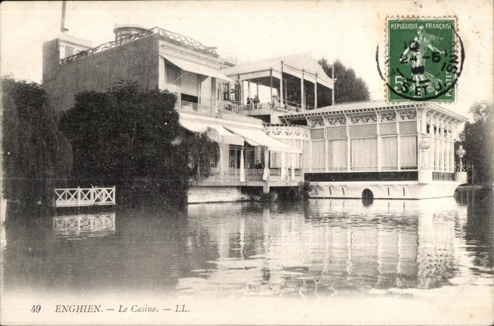 Enghien — Kasyno — LL. - Awers