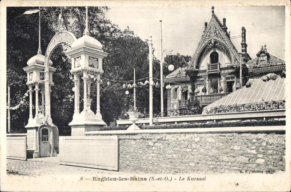 Enghien-les-Bains (S.-et-O.) - O Kursaal — E. F. PARIS 6 - Frente