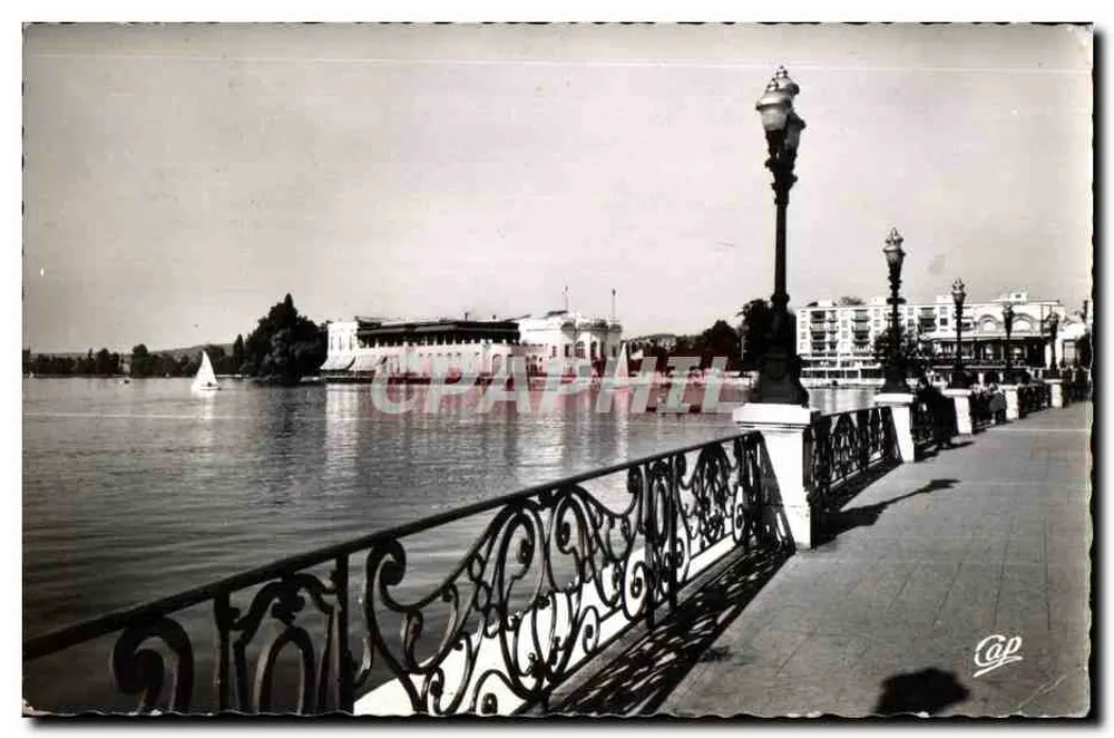 Promenade am See in Enghien-les-Bains — Cap — Nr. 12 - Vorderseite