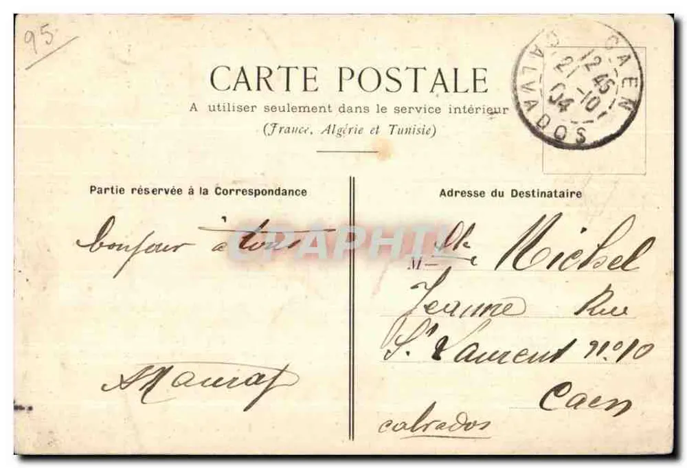 Enghien-les-Bains — Casino - Rosenpark — Henri Dufour - Rückseite