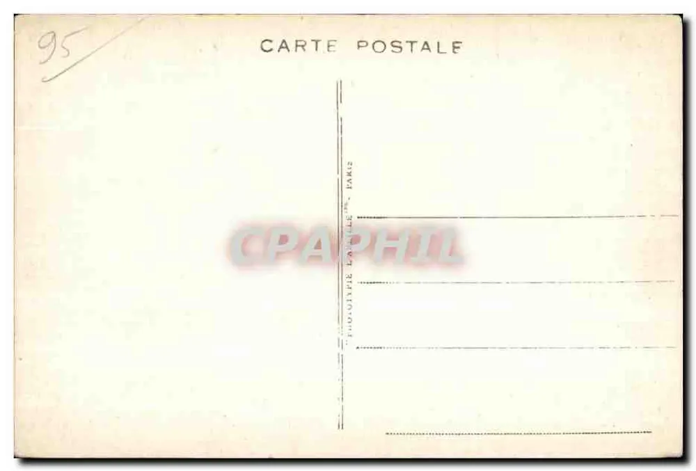 Enghien-les-Bains — O Pequeno Lago — A.C. 4 - Verso