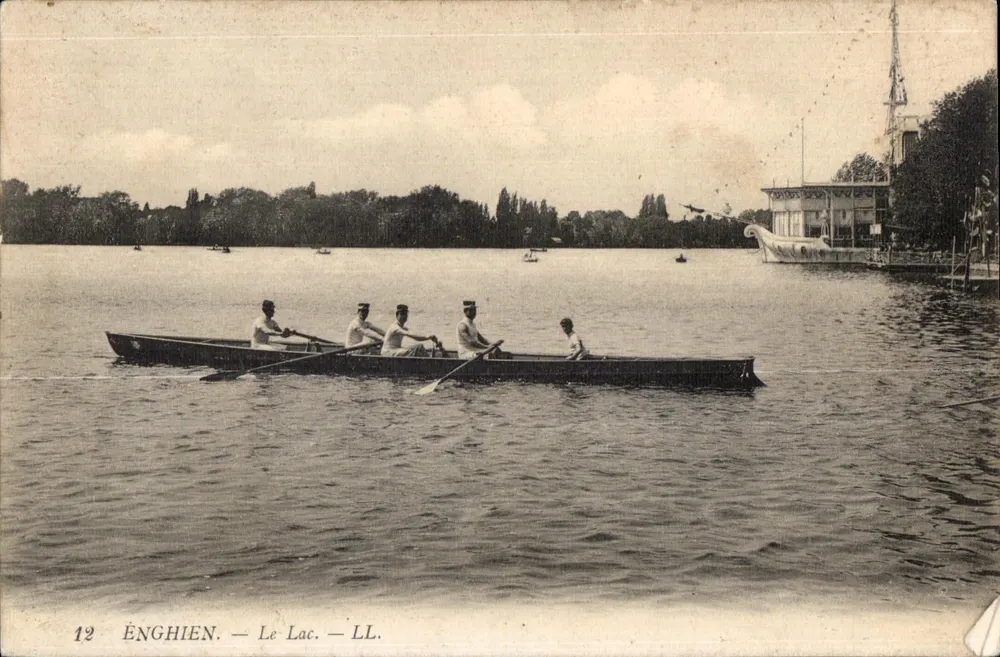 Enghien — O Lago — LL. — Editor LL, n°12 - Frente