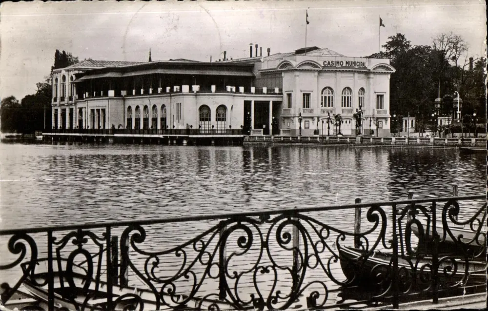 Municipal Casino — Enghien-les-Bains — Authentische Fotografie, Abaille - Vorderseite