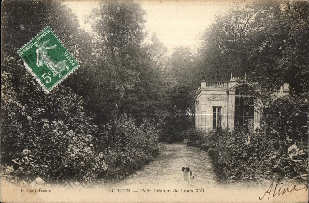 ÉCOUEN — Petit Trianon de Louis XVI — F. Pauly, Écouen - Frente