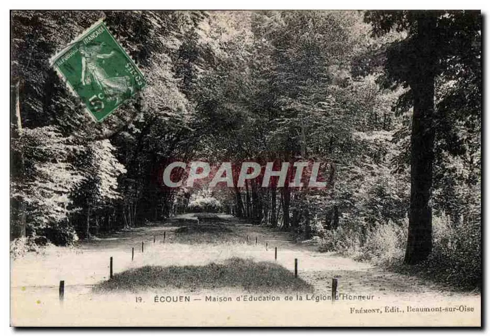 ÉCOUEN — Bildungshaus der Ehrenlegion — Frémont, Beaumont-sur-Oise - Vorderseite
