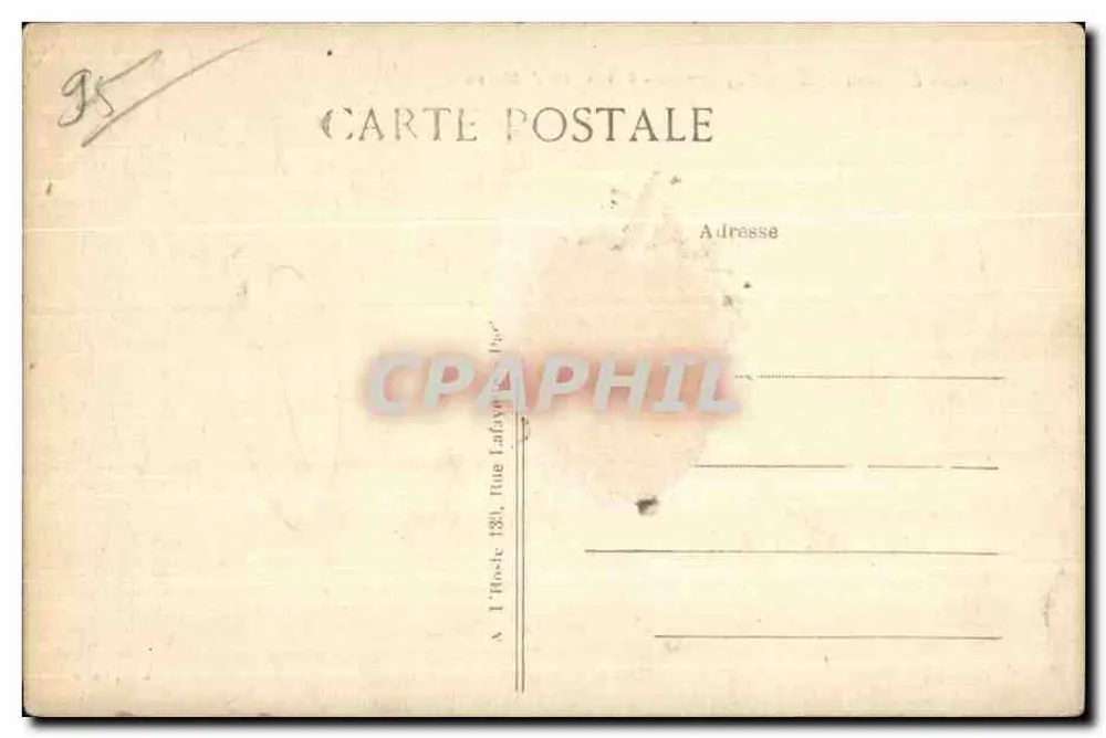 Asnières-sur-Oise — Royaumont — Ruinen der Abtei - Rückseite