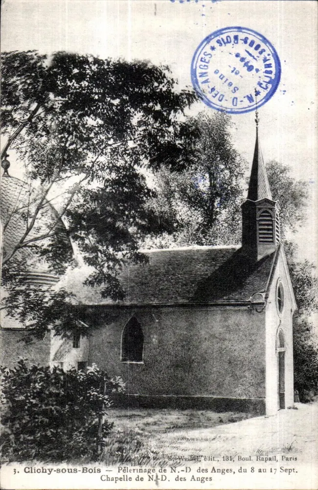 Clichy-sous-Bois — Pilgerung der N.-D. des Anges — Verlag Weller, Paris - Vorderseite