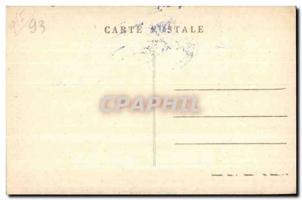 Clichy-sous-Bois — Pilgerung der N.-D. des Anges — Verlag Weller, Paris - Rückseite