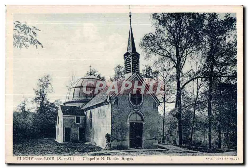 Clichy-sous-Bois — Kapelle N.D. der Engel — Foto. Cumbier Maçon - Vorderseite