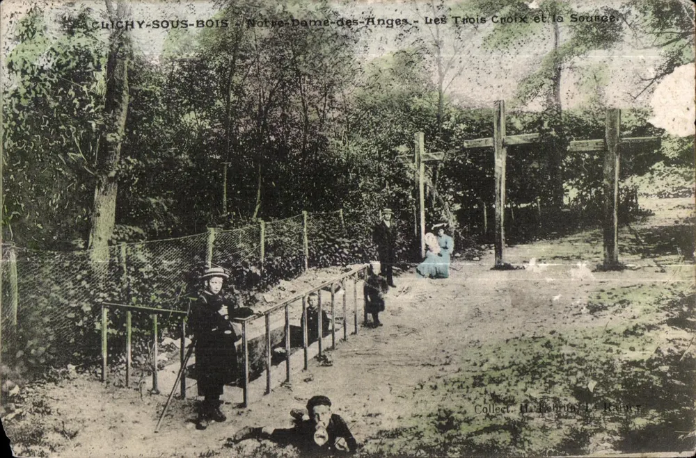 Clichy-sous-Bois - Notre-Dame-des-Anges - Les Trois Croix et la Source - Vorderseite