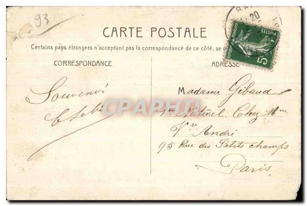 Clichy-sous-Bois - Notre-Dame-des-Anges - Les Trois Croix et la Source - Rückseite