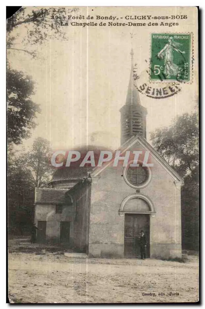 Forêt de Bondy - Kapelle Notre-Dame des Anges — Joudry, Verlag, Paris - Vorderseite
