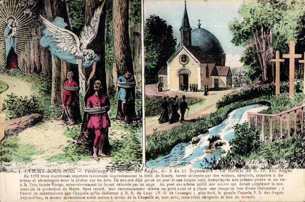 Ochichy-sous-Bois — Pilgerung der N.-D. der Engel und das Wunder der N.-D. der Engel — Verlag nicht sichtbar - Vorderseite