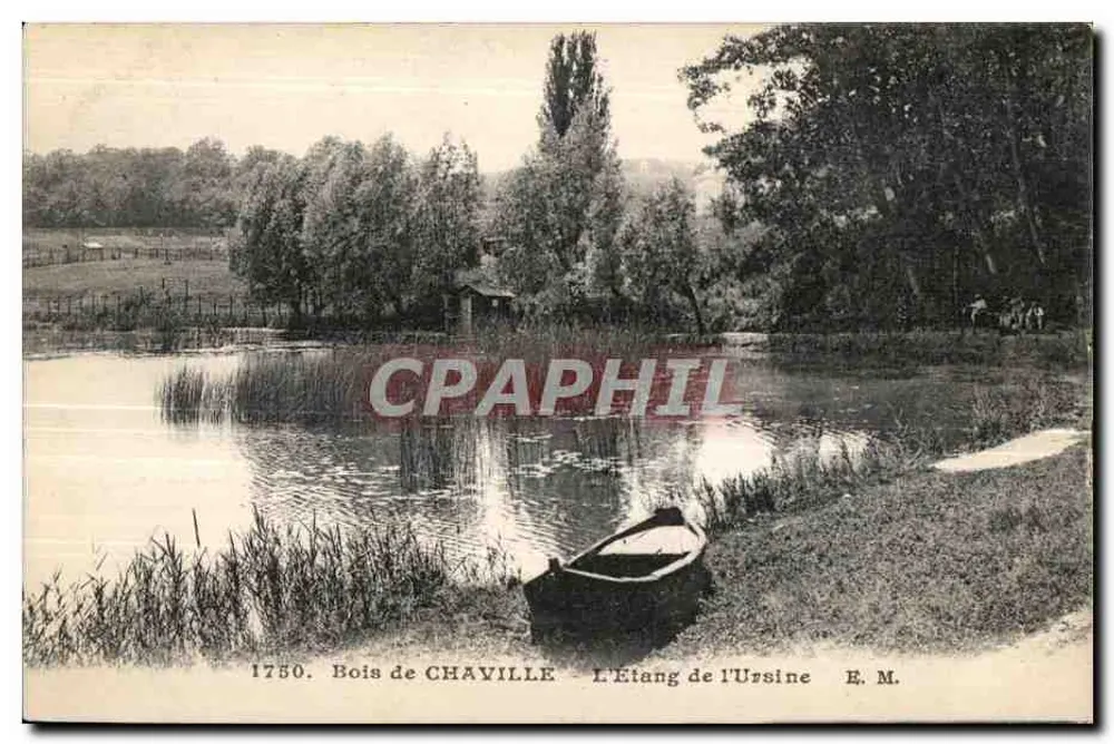 Bois de CHAVILLE — L'Étang de l'Ursine — E.M. n°1750 - Vorderseite