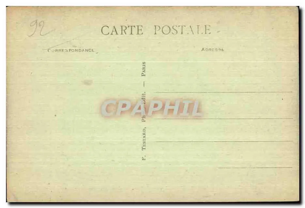 Bois de CHAVILLE - Der Eiche der Missionare — E.M. n°3037 - Rückseite