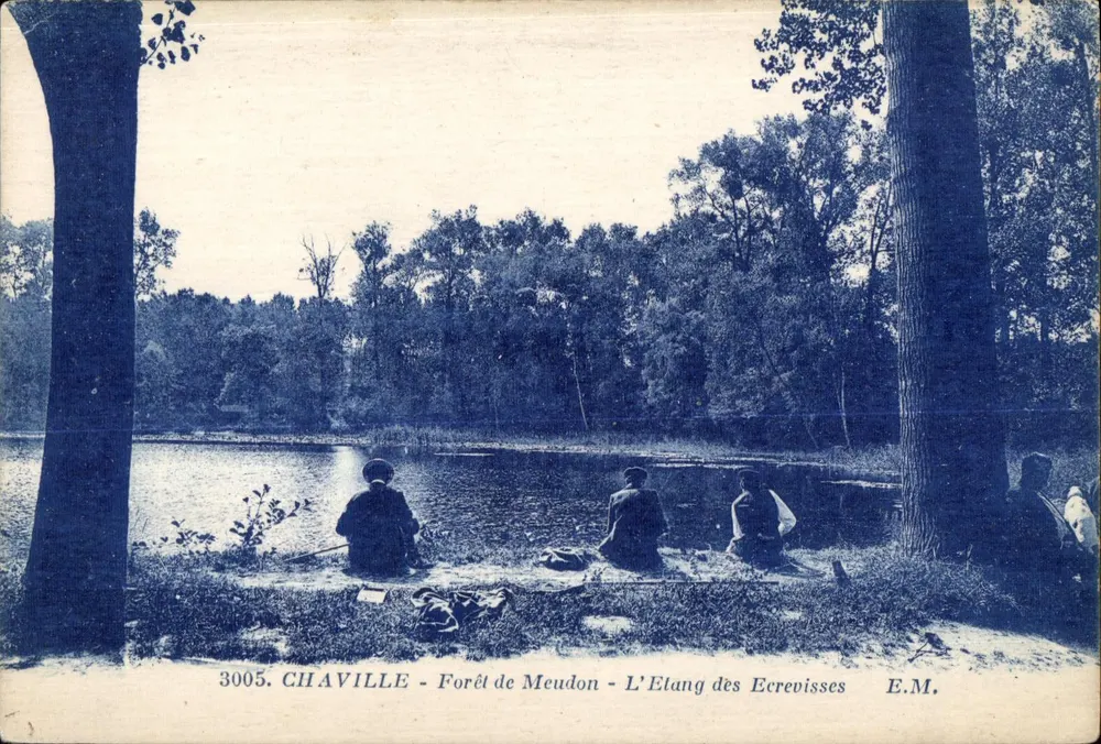 Chaville - Forêt de Meudon - Der Krötenweiher — E.M. n°3005 - Vorderseite