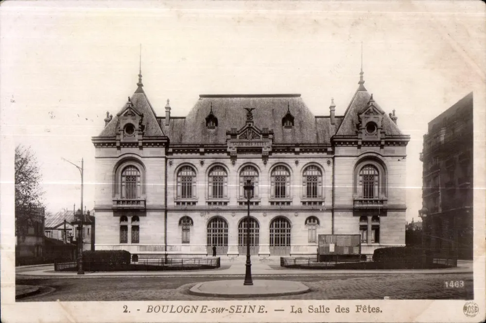 Boulogne-sur-Seine — Die Festhalle — Verlag Rose, Nr. 1463 - Vorderseite