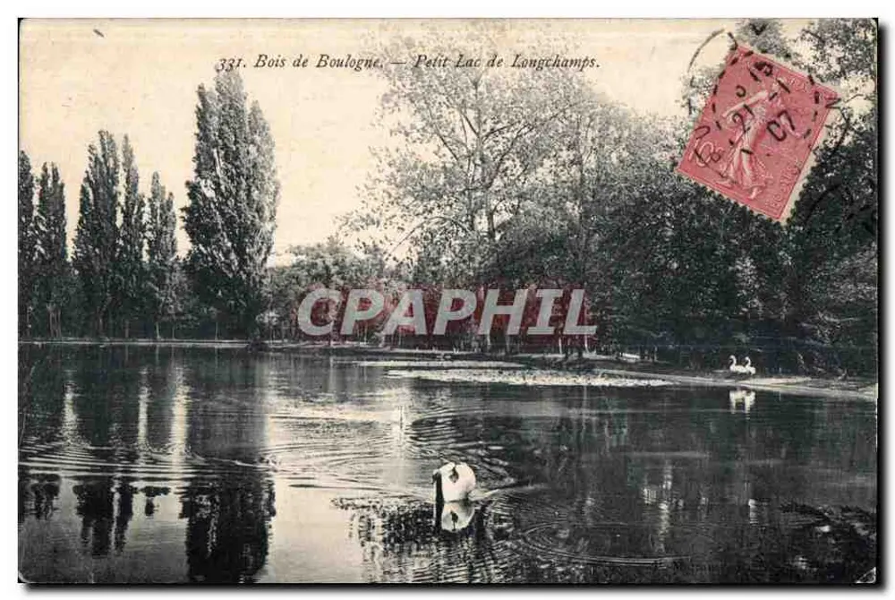 Bois de Boulogne — Petit Lac de Longchamps — Nr. 331 - Vorderseite