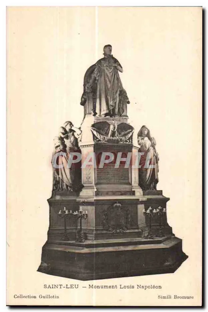 SAINT-LEU — Monument Louis Napoleón — Collectie Guillotin - Voorkant