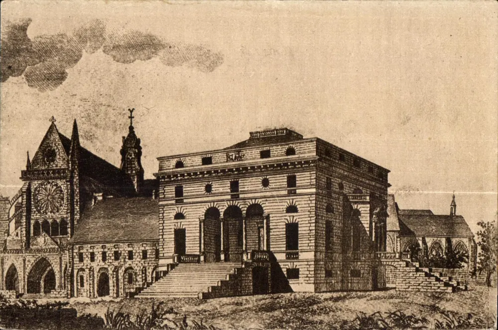 Abbaye de Royaumont — Abbaye de Royaumont — G. Barraud, Fotograf, Érôme (Oise) - Vorderseite