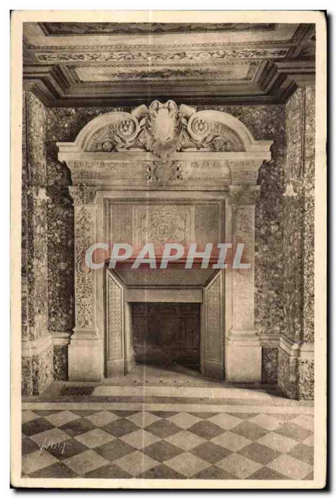 Kamin der Speisekammer — Sekundarschule St-Martin, Pontoise — Éditions d'Art Yvon, Paris - Vorderseite