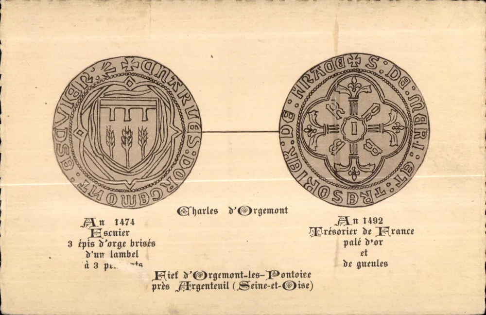 Mühle von Orgemont — Donjon des 12. Jahrhunderts — Argenteuil (S.-et-O.) - Vorderseite