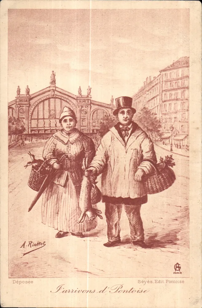 Chegamos de Pontoise — Sényès, Edit. Pontoise - Frente