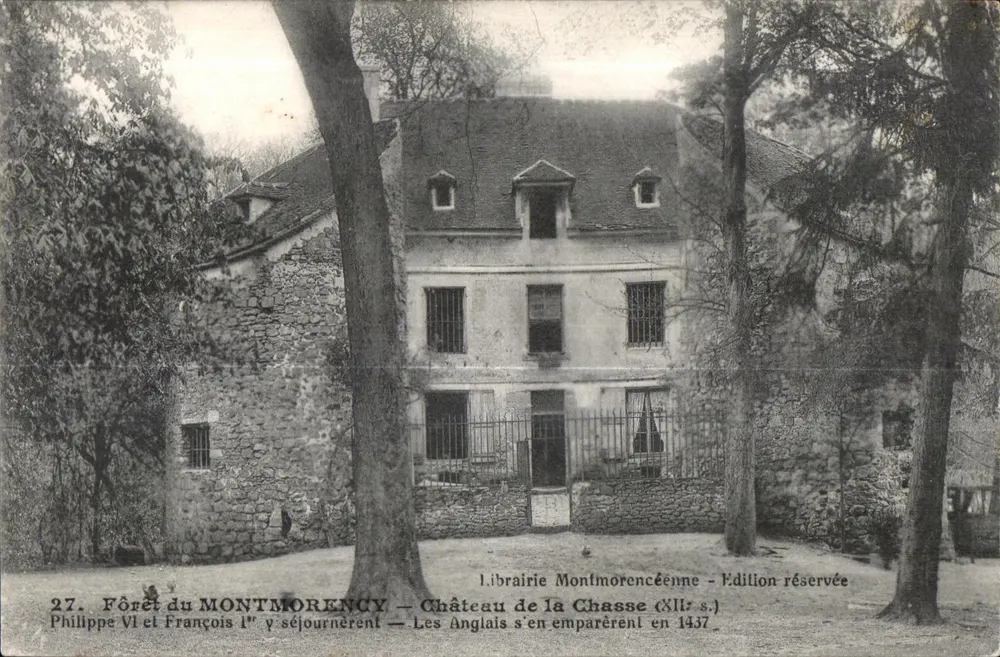 Schloss der Chasse - Montmorency — Montmorency Buchhandlung - Exklusive Ausgabe - Vorderseite