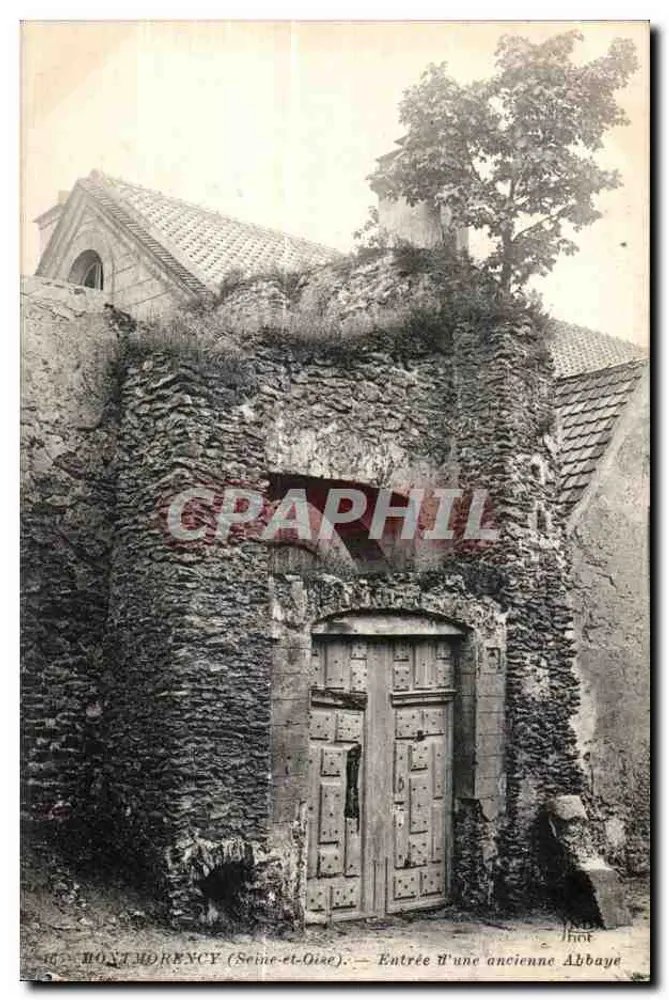 Montmorency (Seine-et-Oise) — Eingang einer alten Abtei — J. Hot - Vorderseite