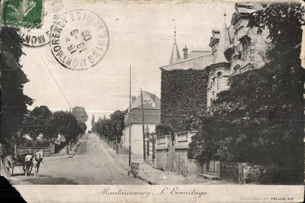 Montmorency - L'Ermitage — éditeur Imprimerie en Taille-Douce - Voorkant