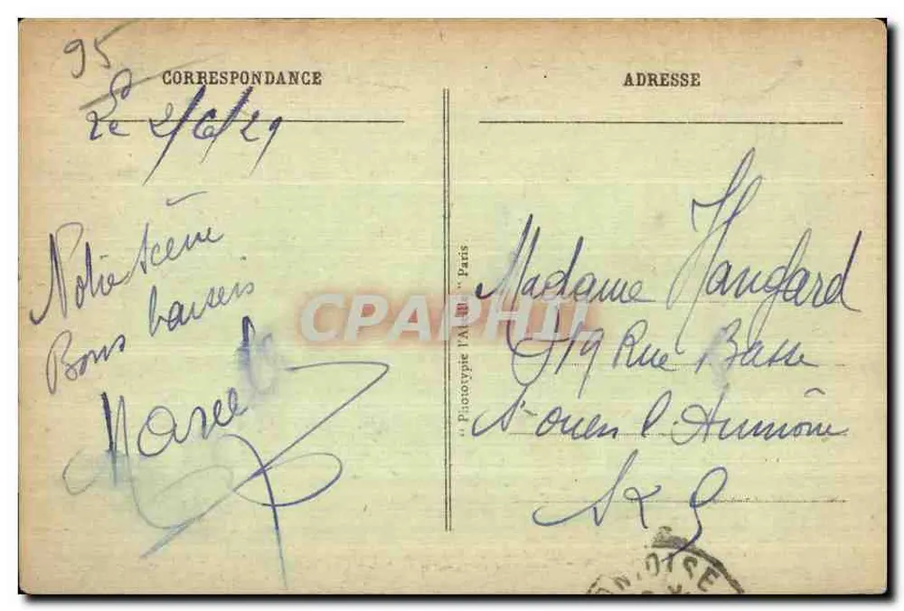 Montmorency - La Mairie — editor L'Accole, París, n°6 - Reverso