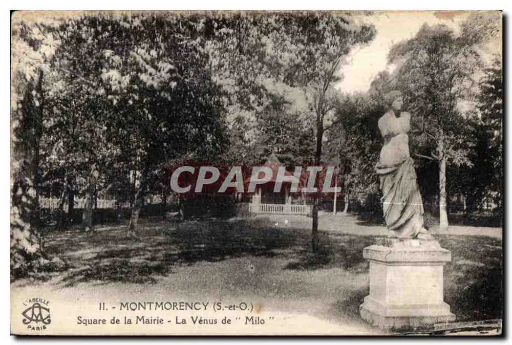 Montmorency (S.-et-O.) - Platz der Mairie - Die Venus von Milo - Vorderseite