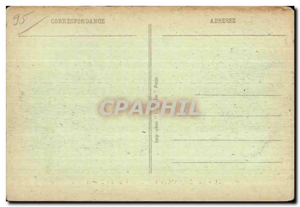 L'ISLE-ADAM (S.-et-O.) — Avenue des Ecuries — O. BELLE, Paris, n°75 - Rückseite