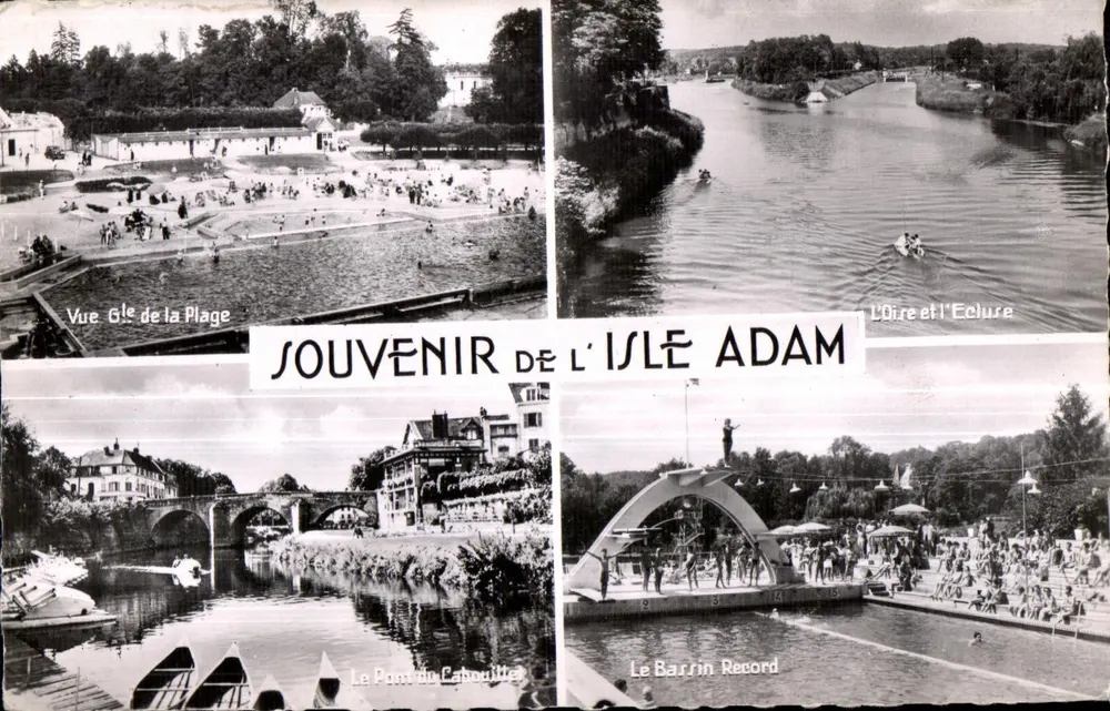 L'Isle Adam — Lembrança de L'Isle Adam — Edição G. & O. Paris - Frente
